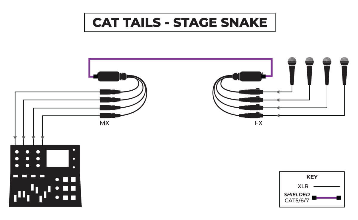 CAT Tails Stage Snake